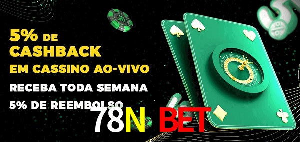 Promoções do cassino ao Vivo 78N Bet