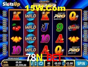 Slots com jackpots e giros grátis na 78N Bet